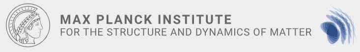 Logo Max-Planck-Institut für Struktur und Dynamik der Materie Weißraum