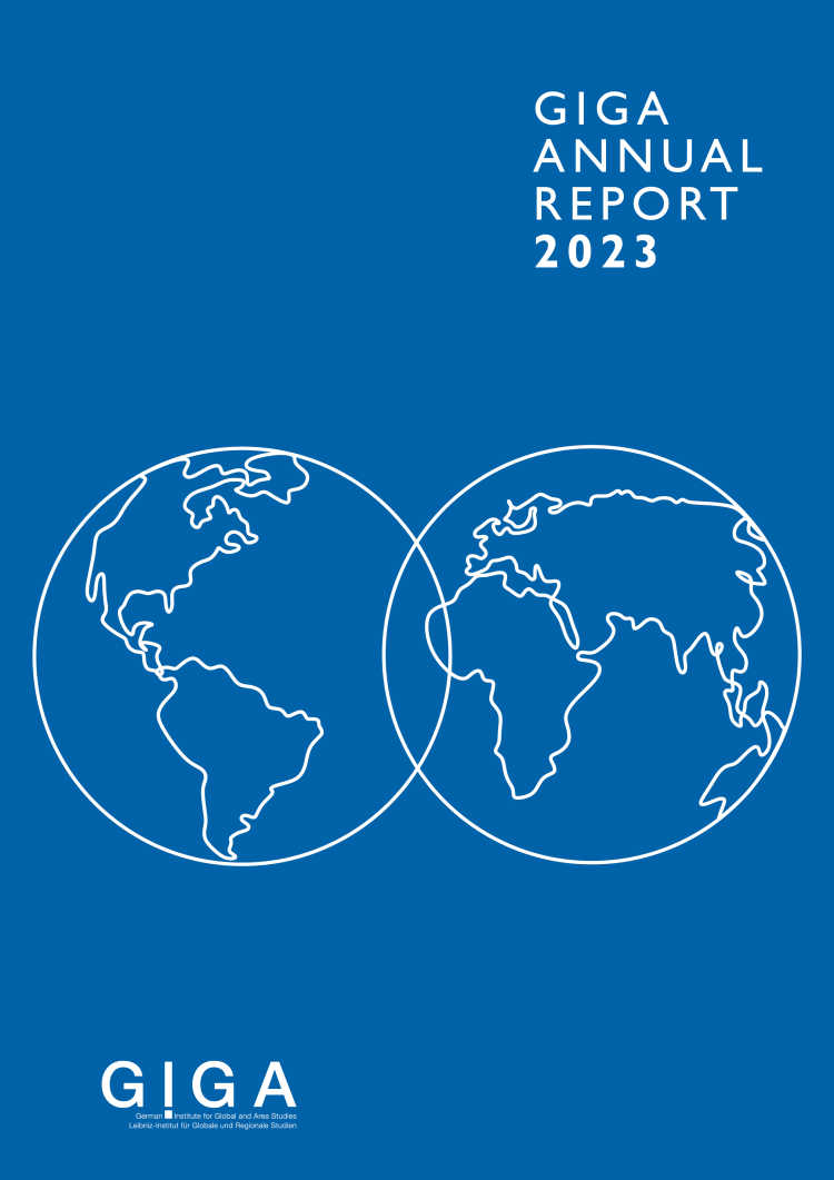 Cover of the GIGA Annual Report 2023