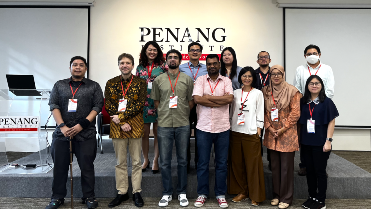 Group photo at Capacity-Building Workshop on Anti-Fake News Lawfare, Penang, Malaysia, 23 May 2024