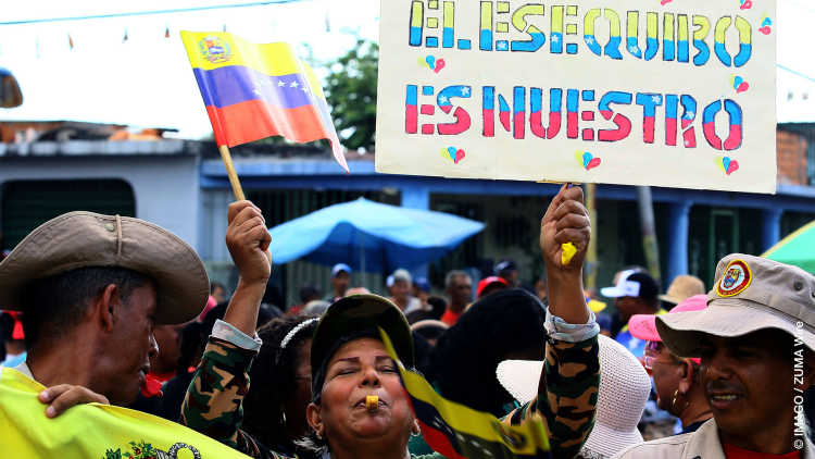 Warum beansprucht Venezuela einen Teil von Guyana?